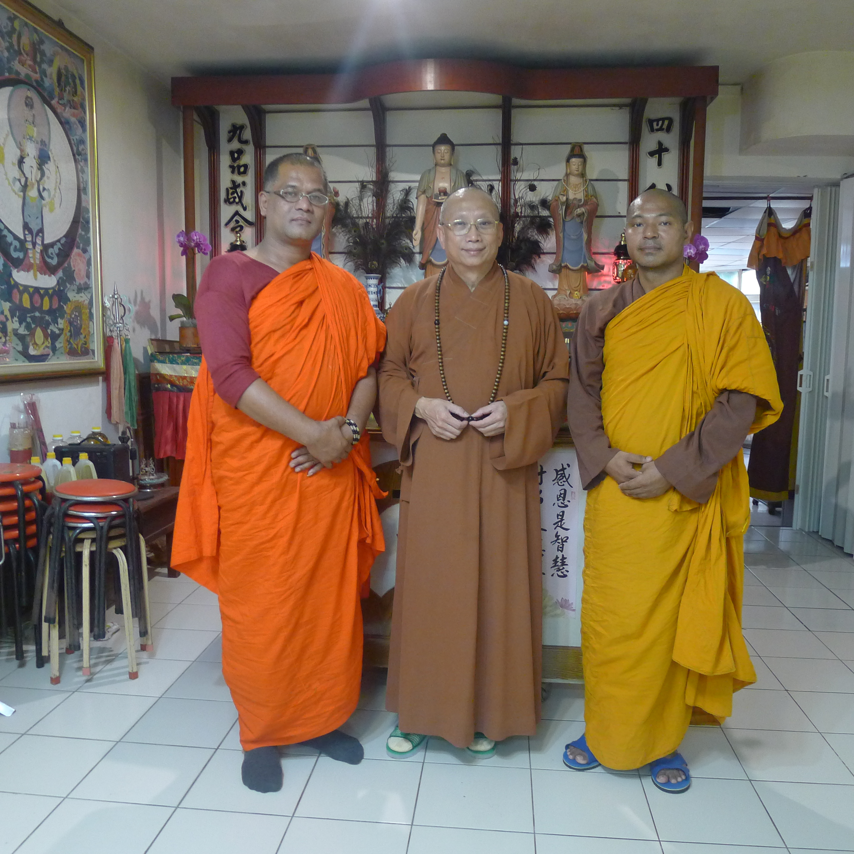 尼泊爾法師Tapasii訪景華道場